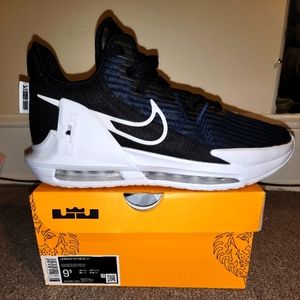 Nike Labron Witness VI Black Dark blue white mens 9 1/2